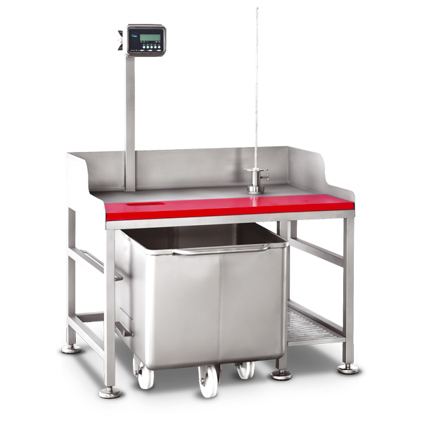 Table de préparation döner LAKIDIS — poste individuel
